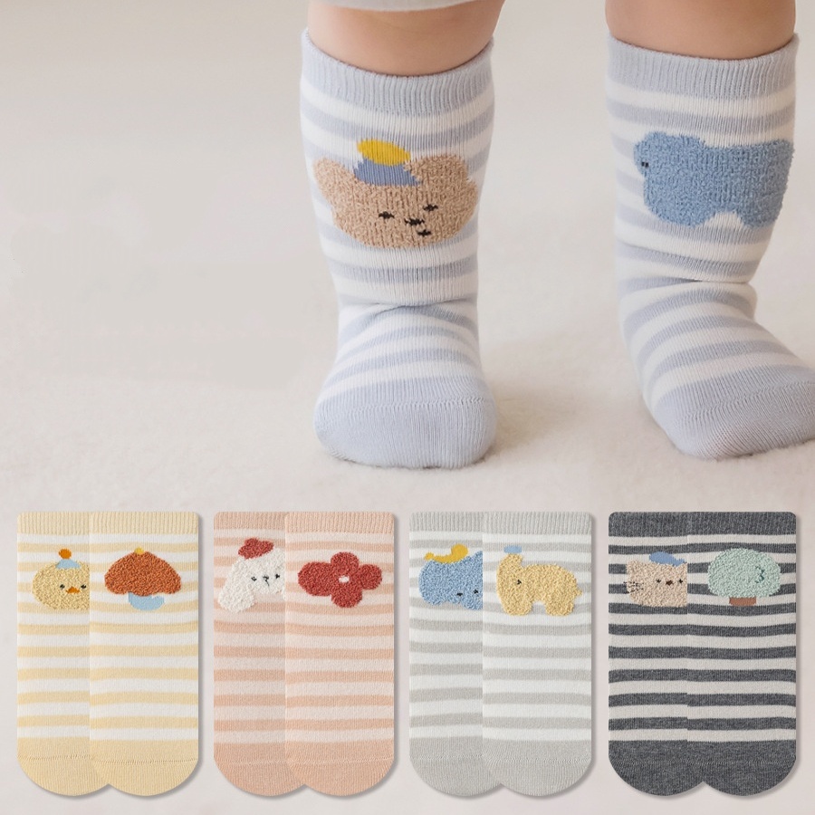 Unisex Baby Socks Non Slip - Skarpetki dziecięce na jesień i zimę,