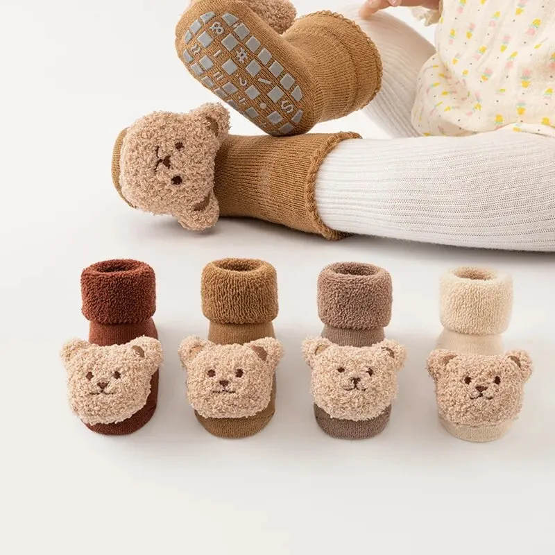 Unisex Baby Socks Non Slip - Moda jesienno-zimowa Prosta i urocza z