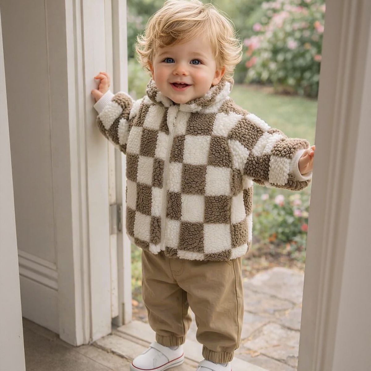 Kurtka polarowa dla małych dzi – Toddler Boy Winter Fleece Jacket recenzja i cena