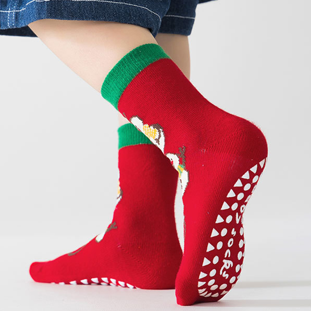 1/5 Par Świątecznych Skarpetek – Unisex Baby Socks Non Slip recenzja i cena