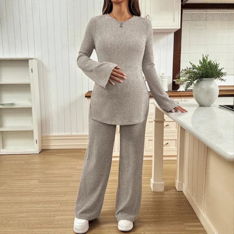 Dzianinowy komplet ciążowy: bl – Maternity Wear recenzja i cena